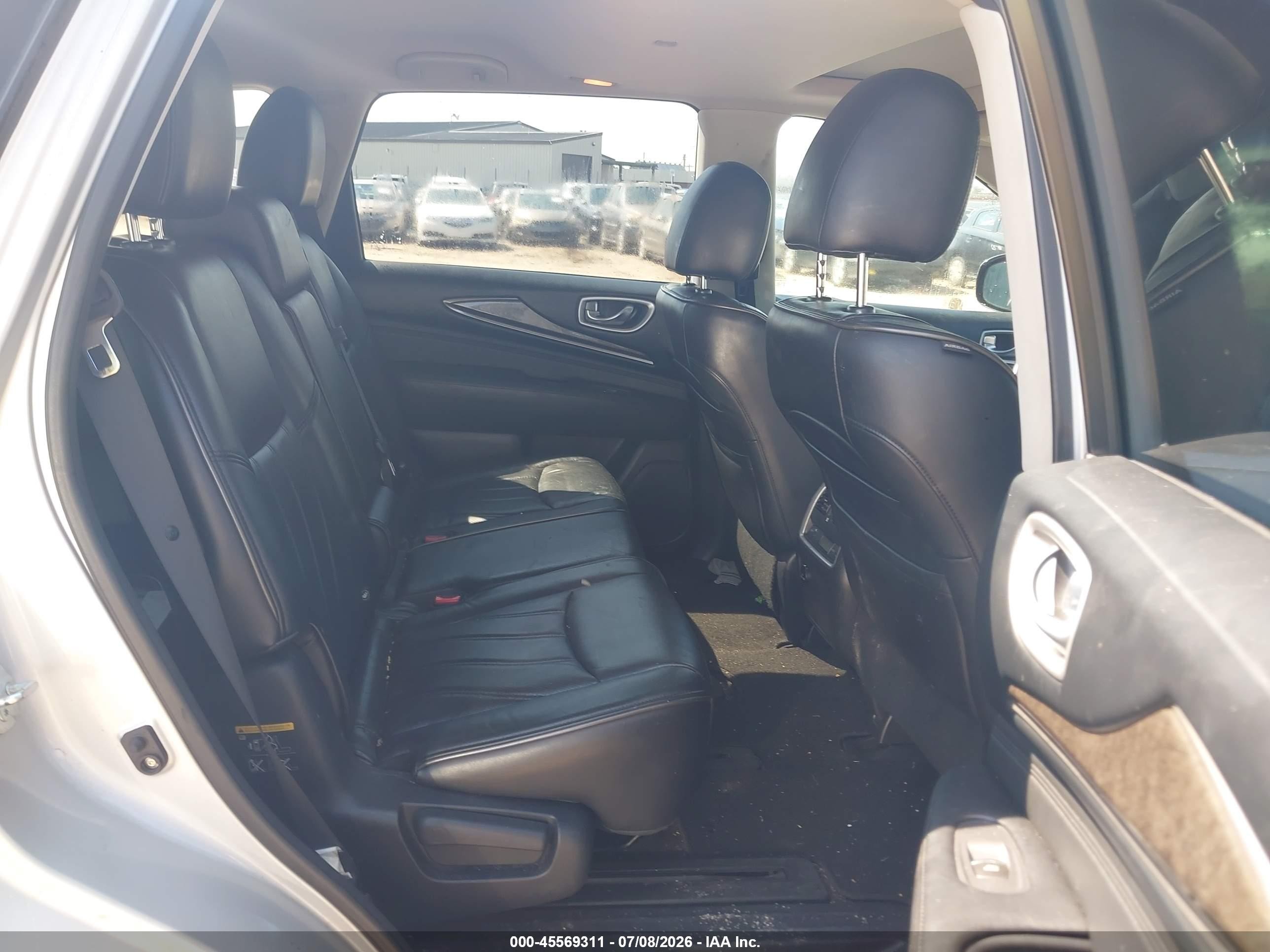 2014 Infiniti Qx60 Hybrid   Silver vin: 5N1CL0MM9EC524234