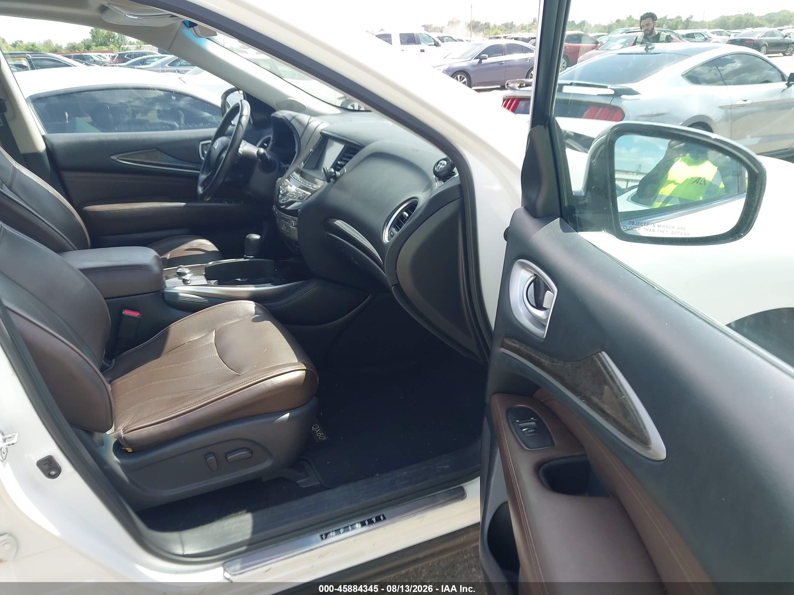 2014 Infiniti Qx60 Hybrid   White vin: 5N1CL0MM9EC545214