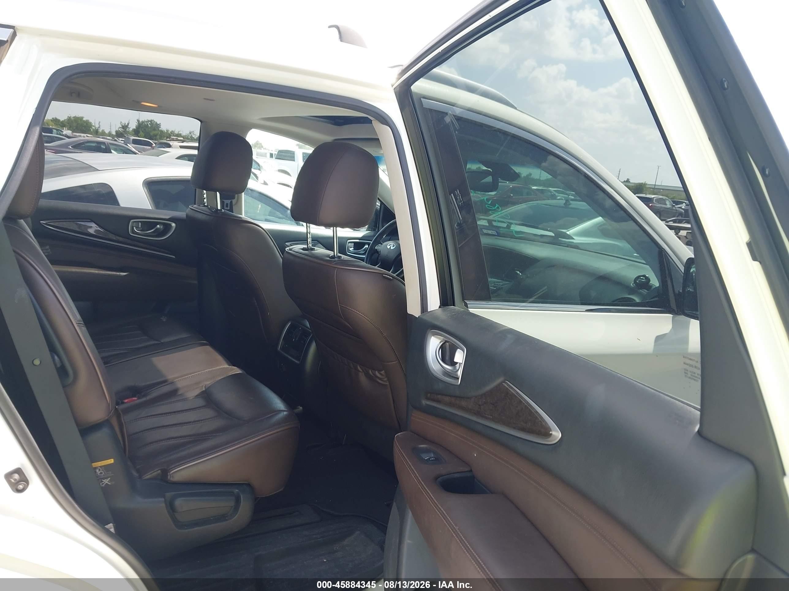 2014 Infiniti Qx60 Hybrid   White vin: 5N1CL0MM9EC545214
