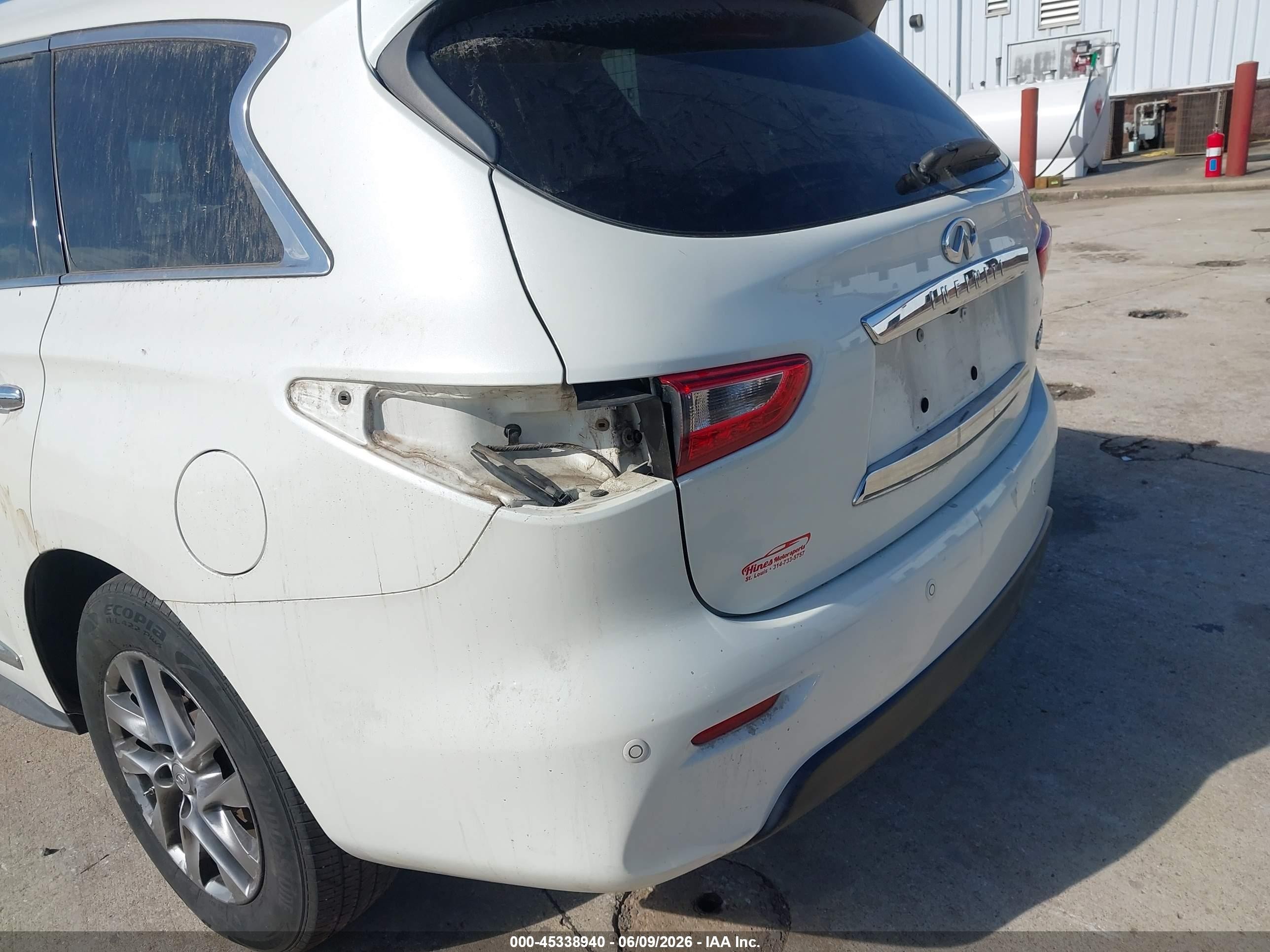 2015 Infiniti Qx60 Hybrid   White vin: 5N1CL0MM9FC507208