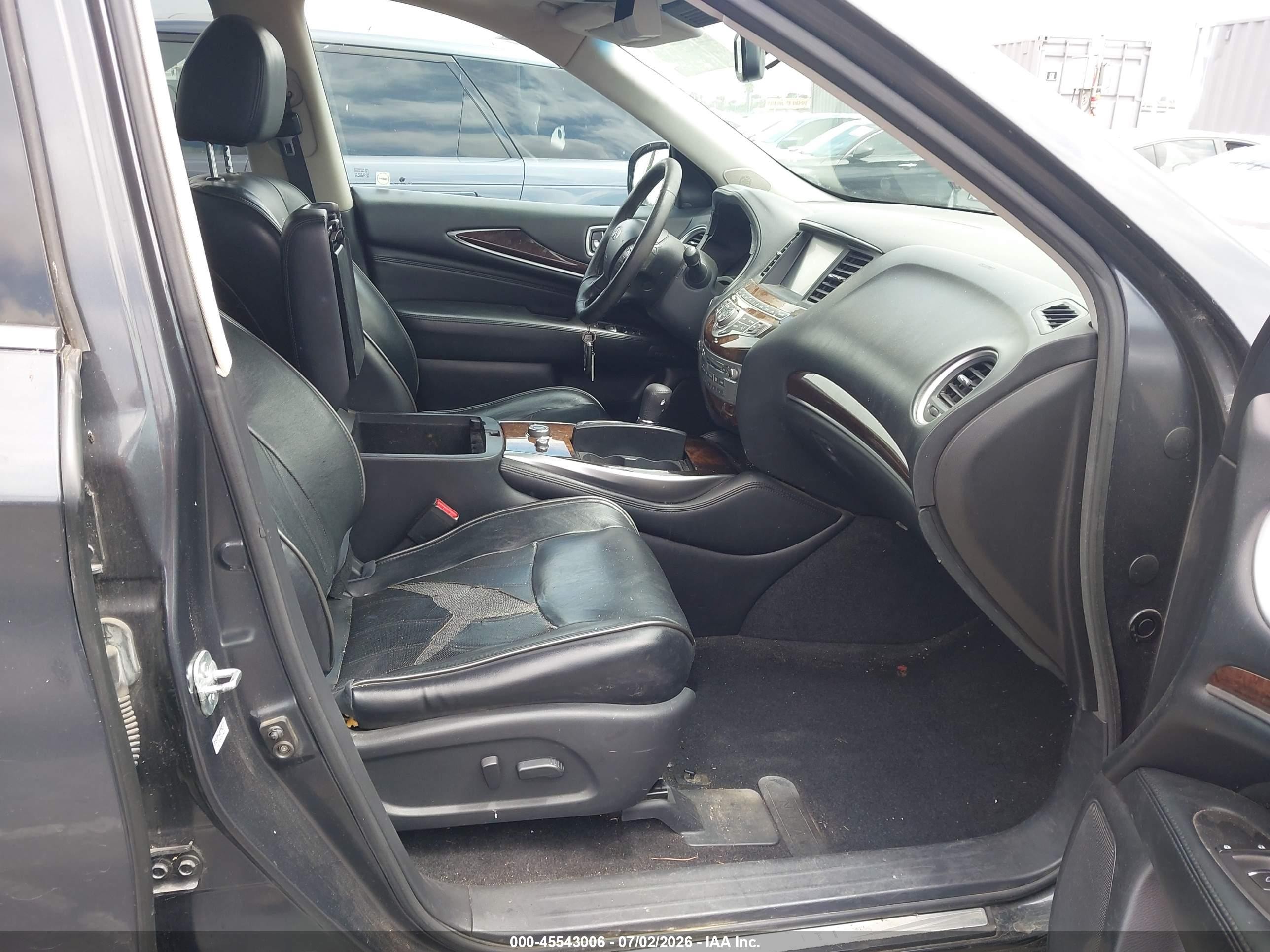 2014 Infiniti Qx60 Hybrid Black vin: 5N1CL0MN0EC515575