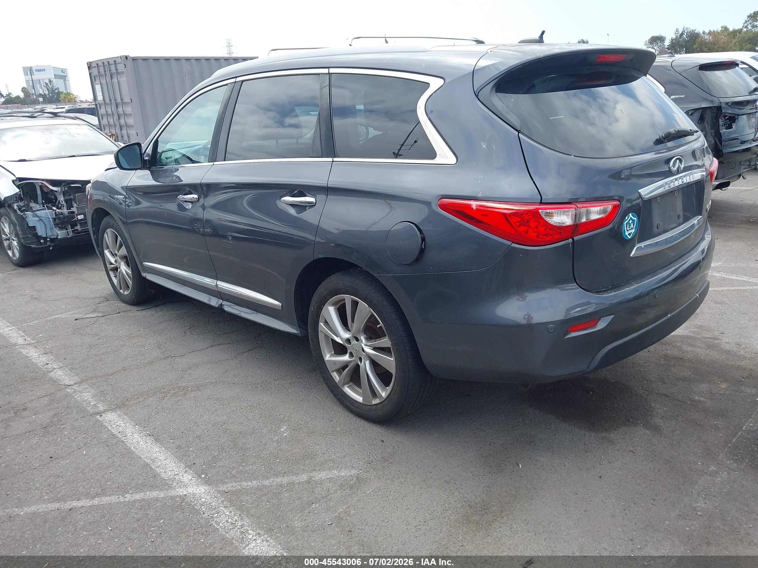 2014 Infiniti Qx60 Hybrid Black vin: 5N1CL0MN0EC515575
