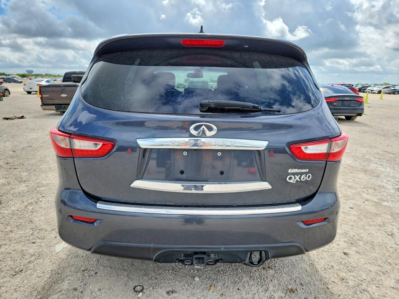 2014 Infiniti Qx60 Hybrid Gray vin: 5N1CL0MN2EC523824