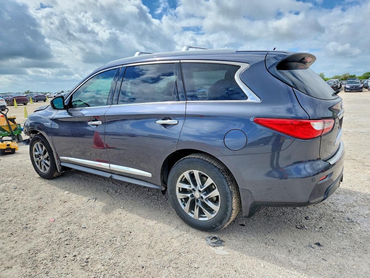 2014 Infiniti Qx60 Hybrid Gray vin: 5N1CL0MN2EC523824