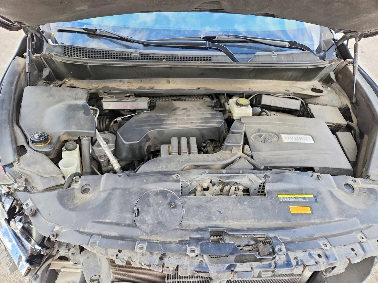 2014 Infiniti Qx60 Hybrid Gray vin: 5N1CL0MN2EC523824