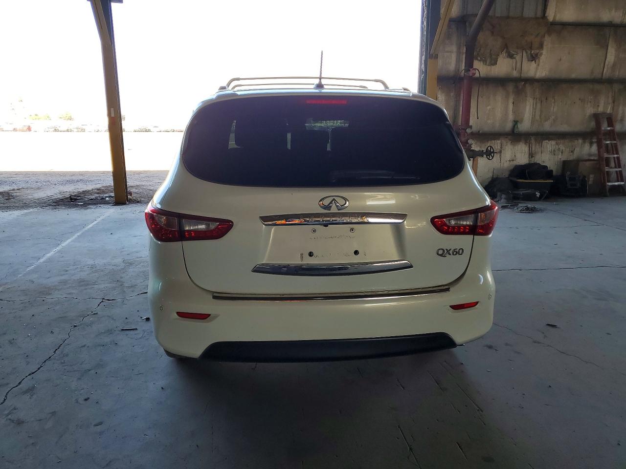 2014 Infiniti Qx60 Hybrid White vin: 5N1CL0MN4EC516048