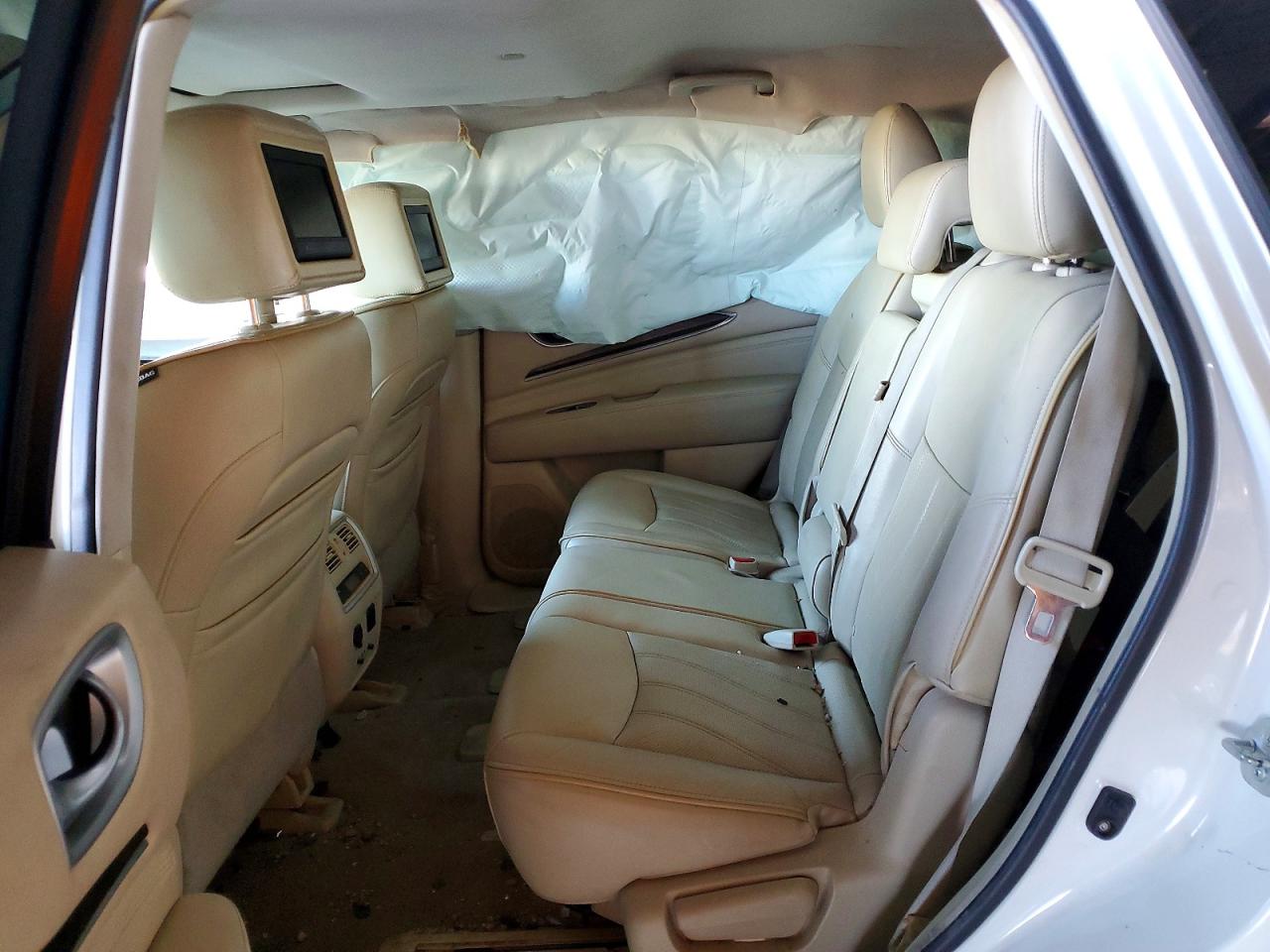 2014 Infiniti Qx60 Hybrid White vin: 5N1CL0MN4EC516048