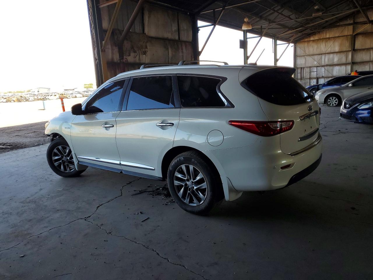 2014 Infiniti Qx60 Hybrid White vin: 5N1CL0MN4EC516048