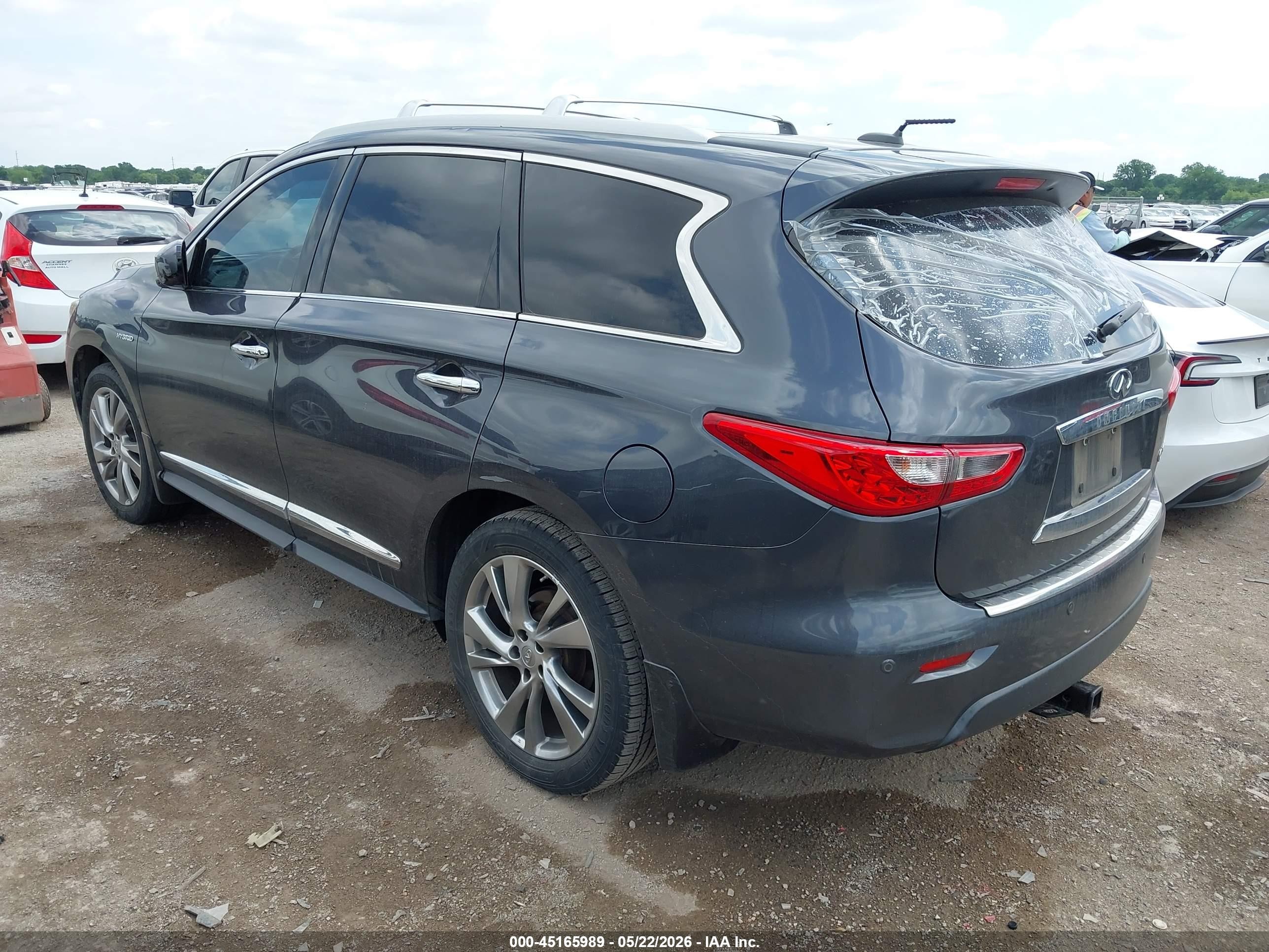 2014 Infiniti Qx60 Hybrid   Серый vin: 5N1CL0MN5EC515247
