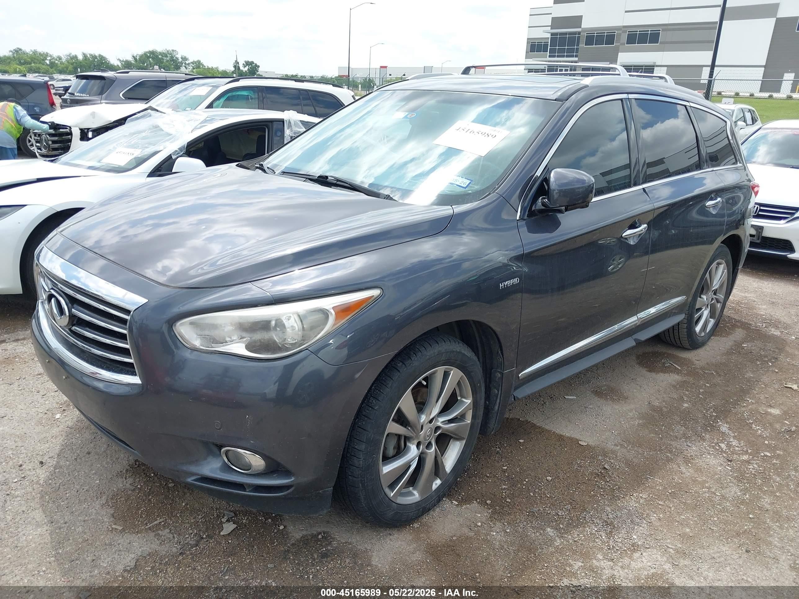2014 Infiniti Qx60 Hybrid   Серый vin: 5N1CL0MN5EC515247