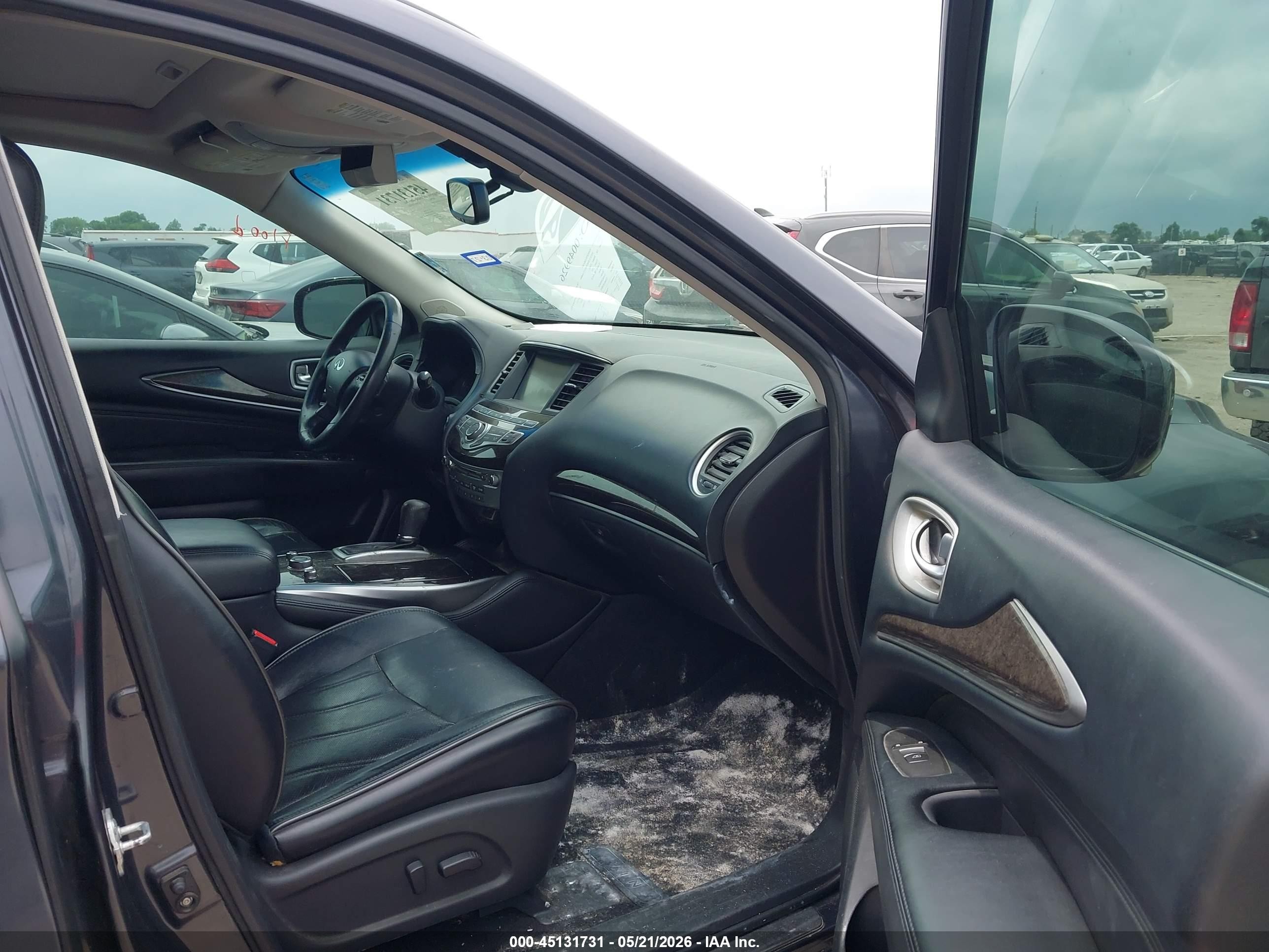 2014 Infiniti Qx60 Hybrid   Gray vin: 5N1CL0MN6EC526404