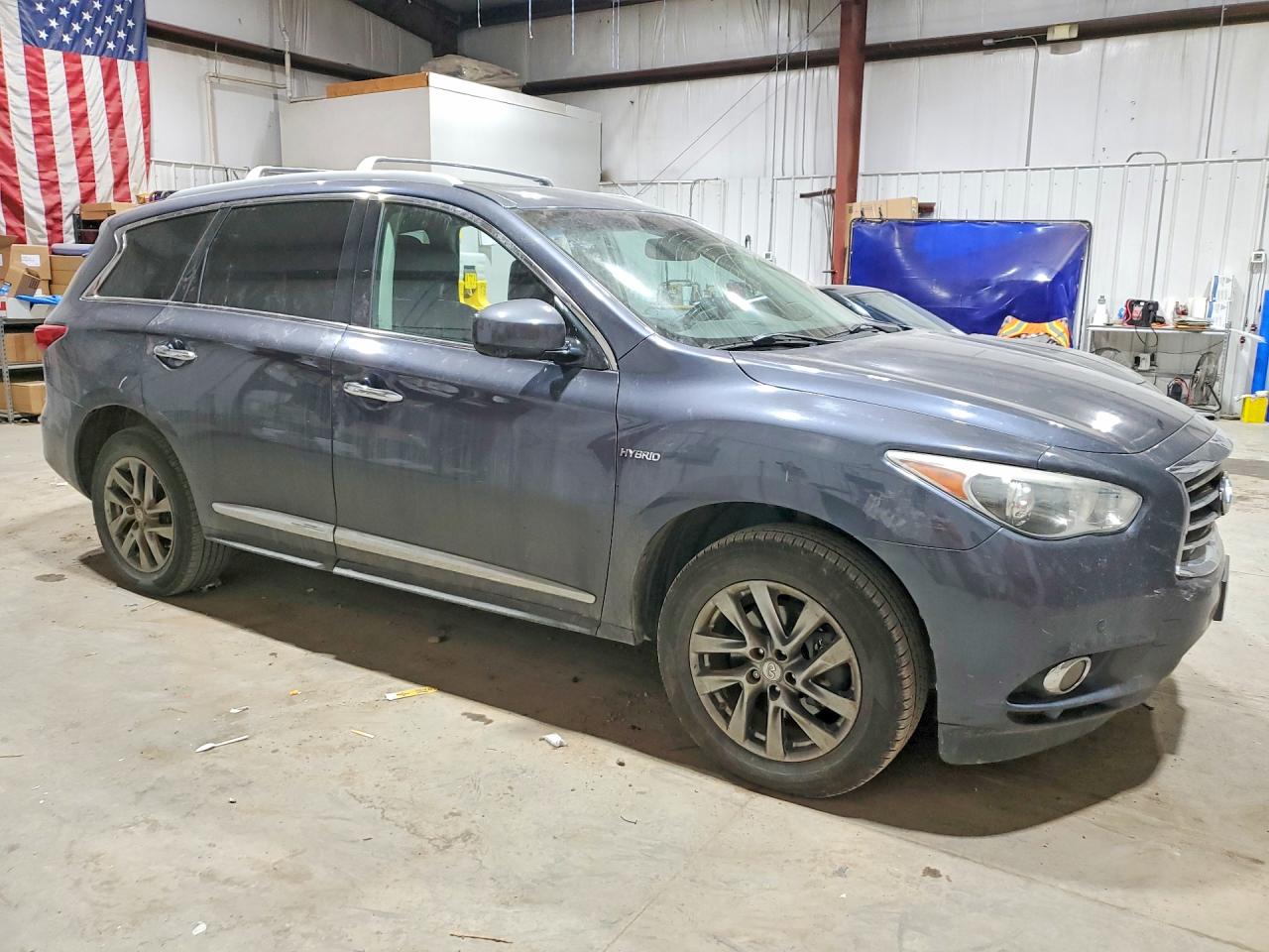 2014 Infiniti Qx60 Hybrid Charcoal vin: 5N1CL0MN6EC528024