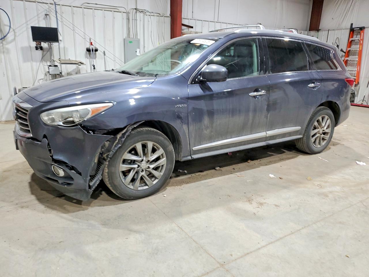 2014 Infiniti Qx60 Hybrid Charcoal vin: 5N1CL0MN6EC528024