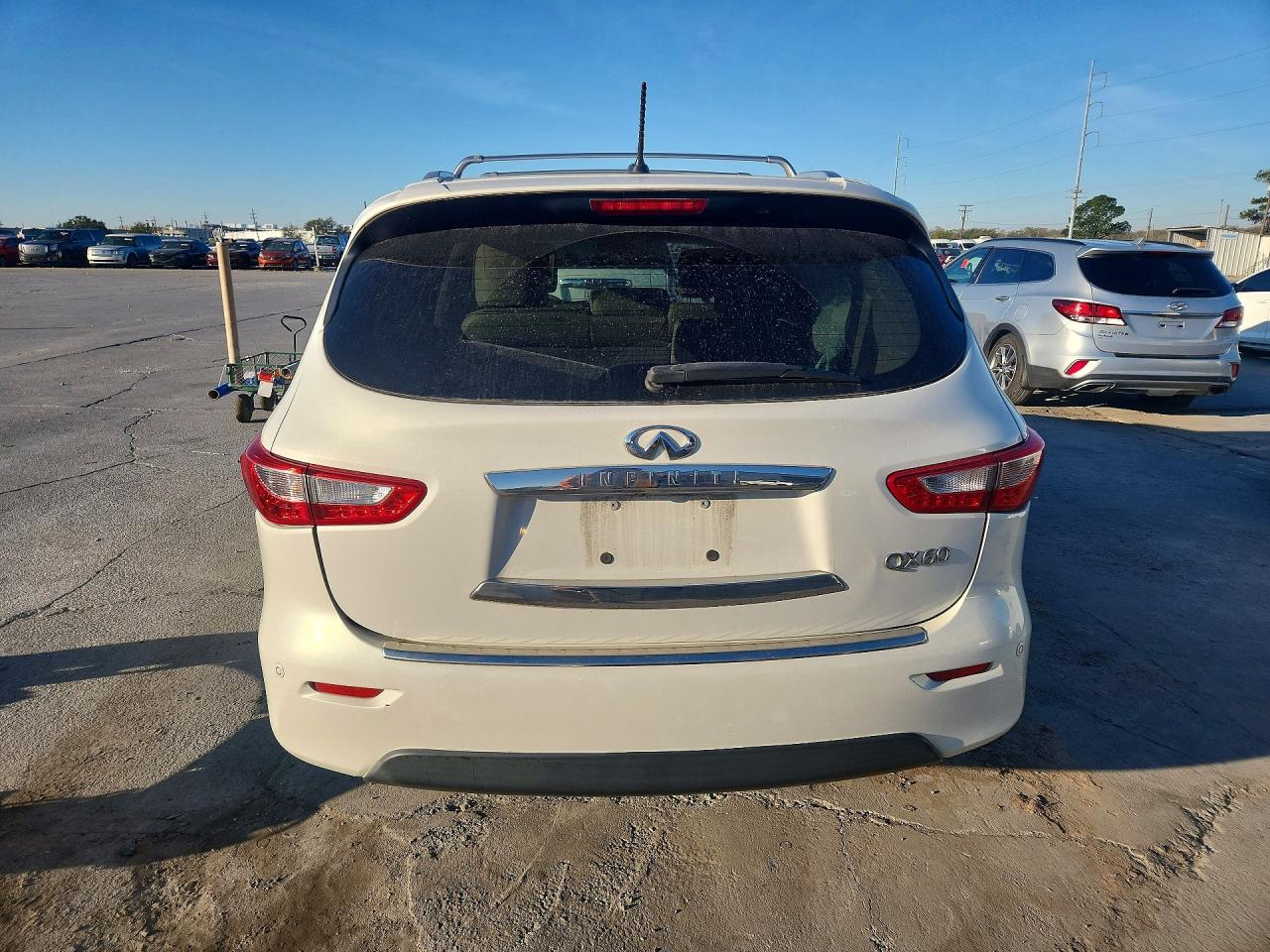 2014 Infiniti Qx60 Hybrid Base White vin: 5N1CL0MN6EC533045