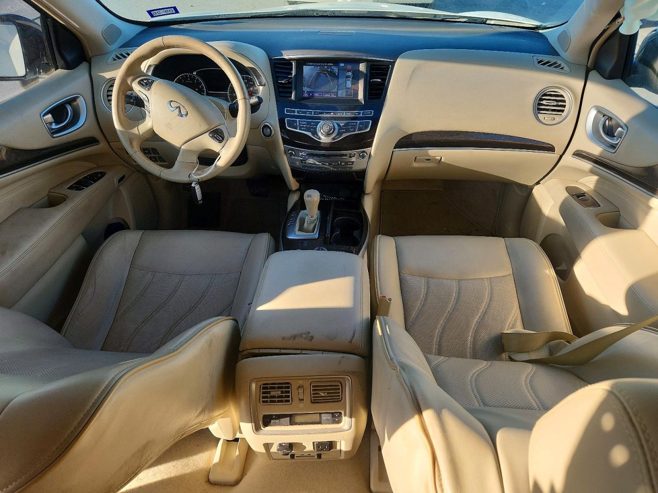 2014 Infiniti Qx60 Hybrid Base White vin: 5N1CL0MN6EC533045