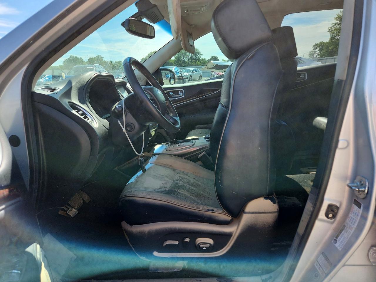 2014 Infiniti Qx60 Hybrid Silver vin: 5N1CL0MN8EC520975