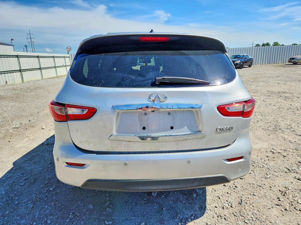 2014 Infiniti Qx60 Hybrid Silver vin: 5N1CL0MN8EC520975