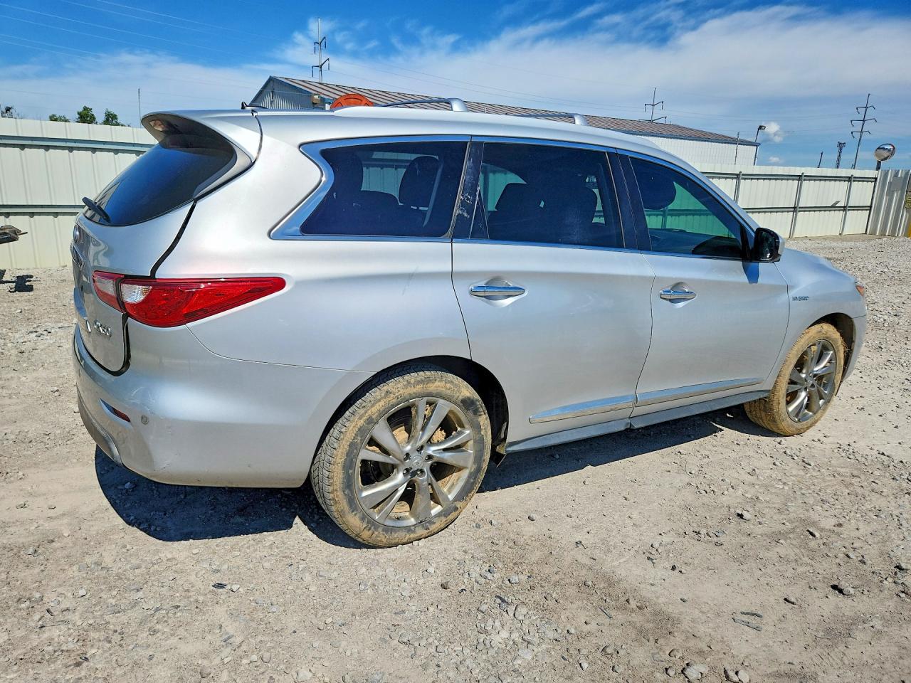 2014 Infiniti Qx60 Hybrid Silver vin: 5N1CL0MN8EC520975