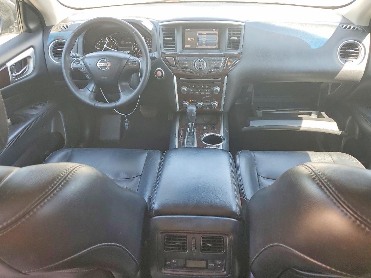 2014 Nissan Pathfinder Hybrid Sl White vin: 5N1CR2MM2EC636254