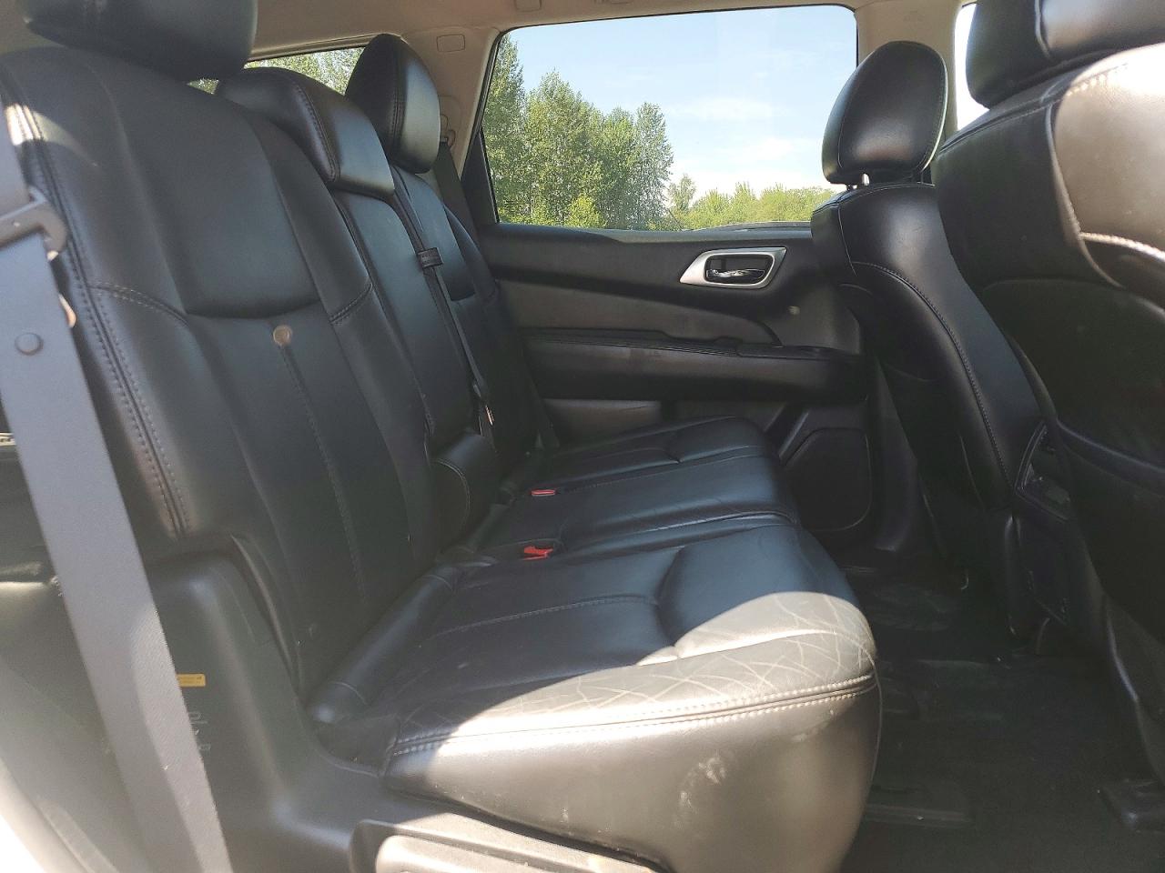 2014 Nissan Pathfinder Hybrid Sl White vin: 5N1CR2MM2EC636254