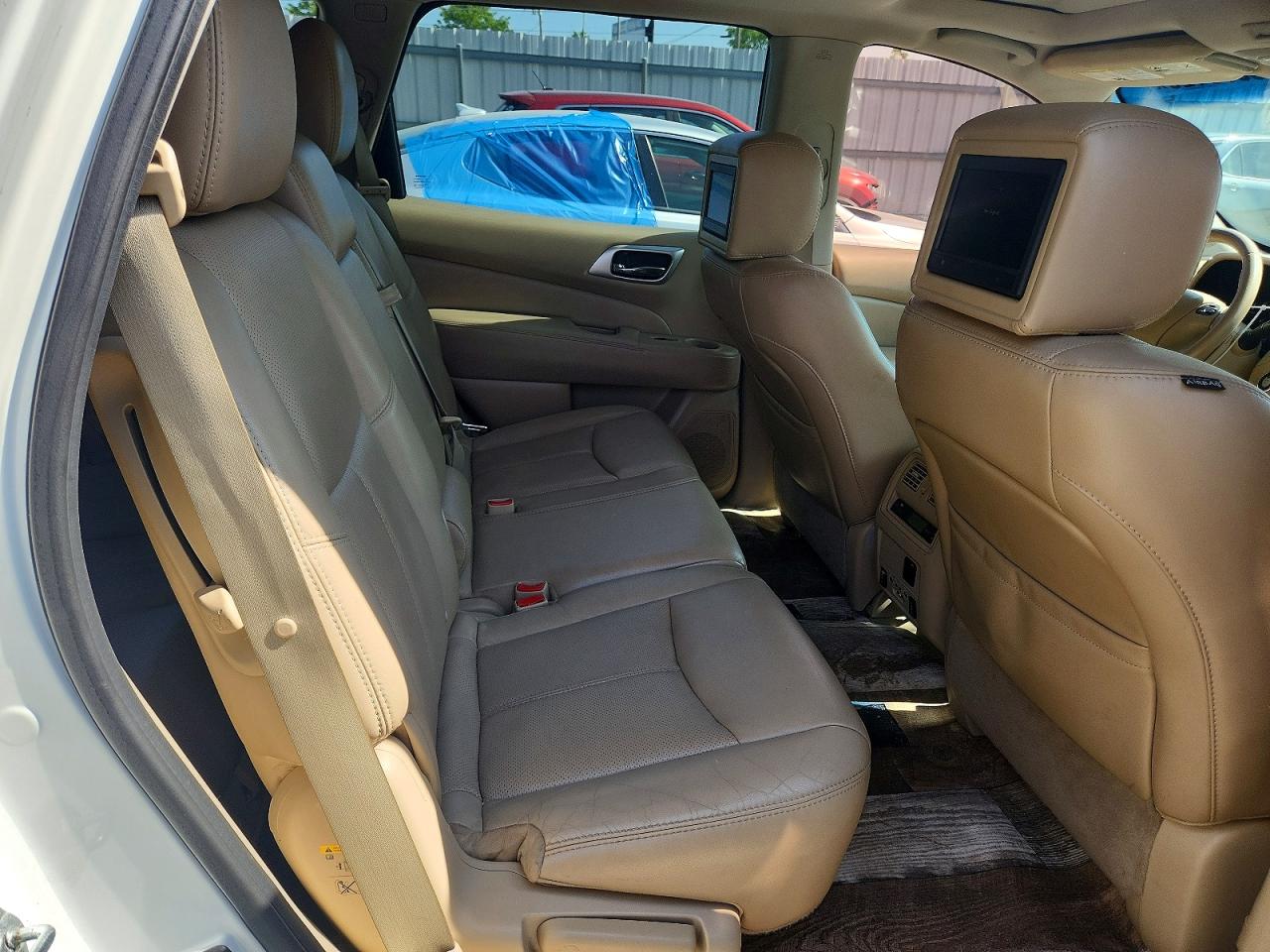 2014 Nissan Pathfinder Hybrid Sv White vin: 5N1CR2MM2EC643074