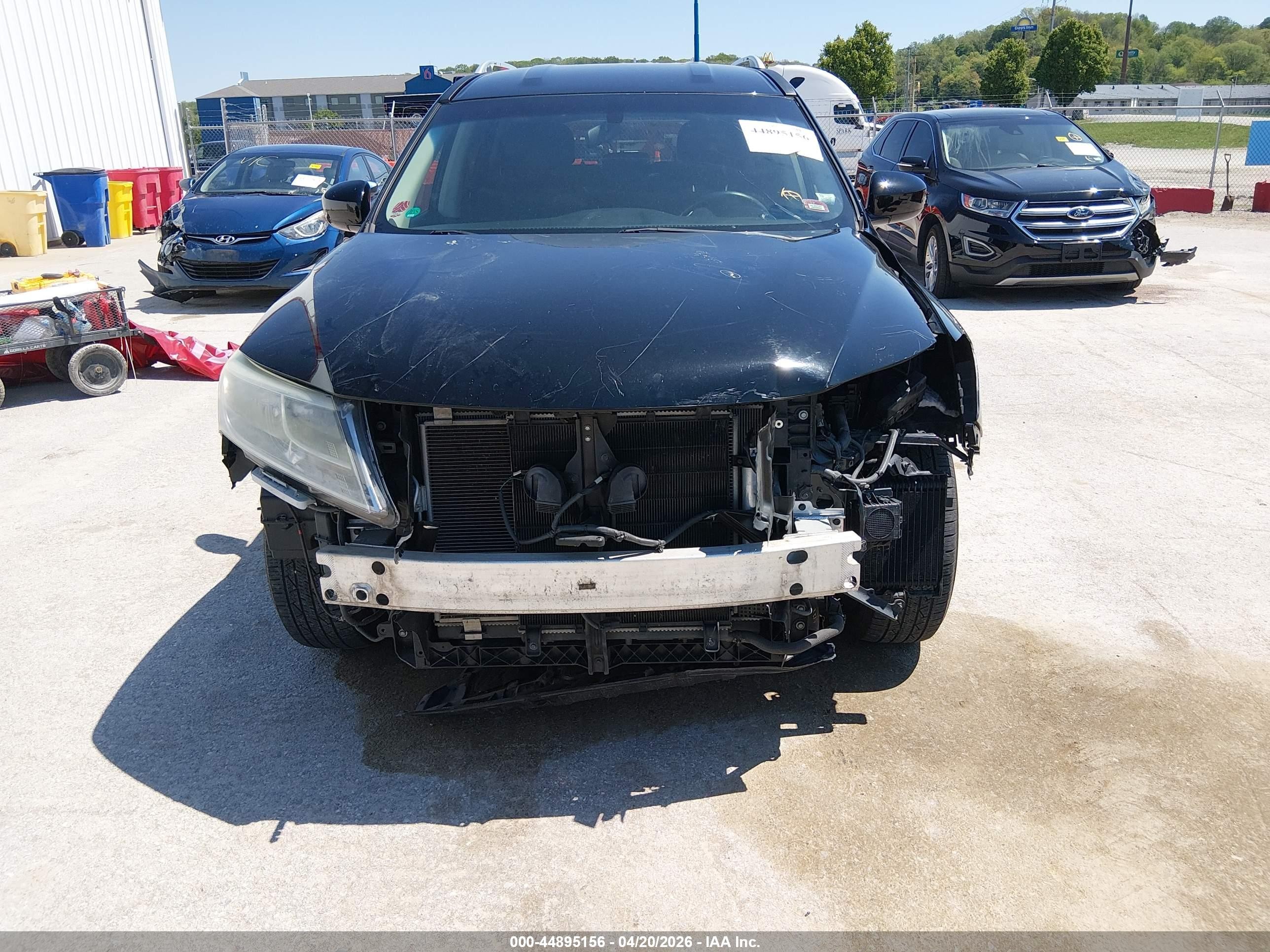 2014 Nissan Pathfinder Hybrid Sv Black vin: 5N1CR2MM5EC659950