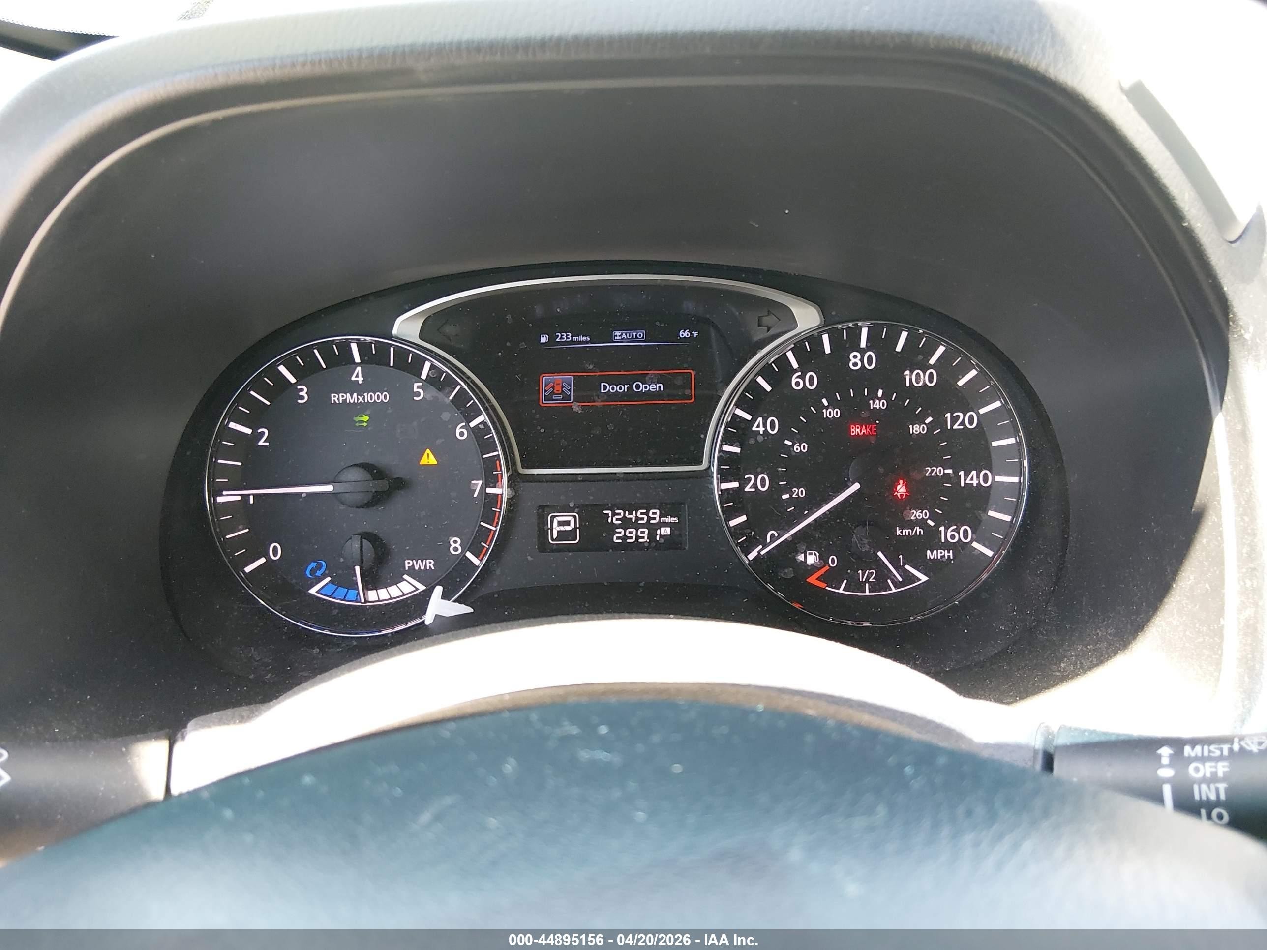 2014 Nissan Pathfinder Hybrid Sv Black vin: 5N1CR2MM5EC659950