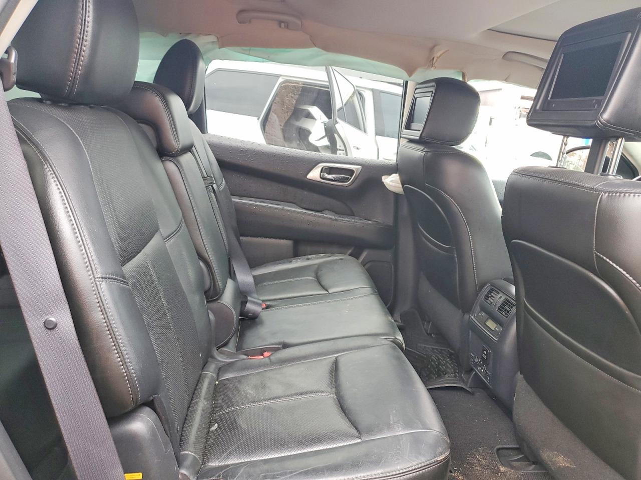 2014 Nissan Pathfinder Hybrid Sv Blue vin: 5N1CR2MMXEC632792