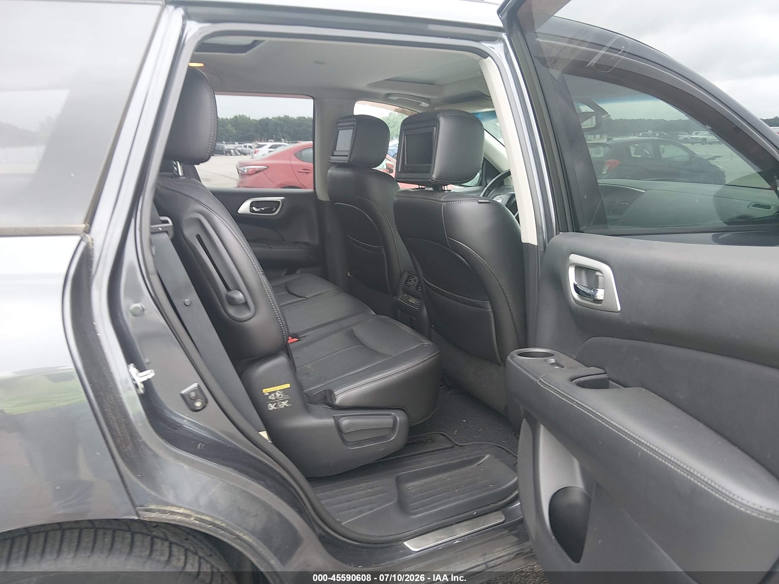 2014 Nissan Pathfinder Hybrid Platinum Серый vin: 5N1CR2MMXEC661788