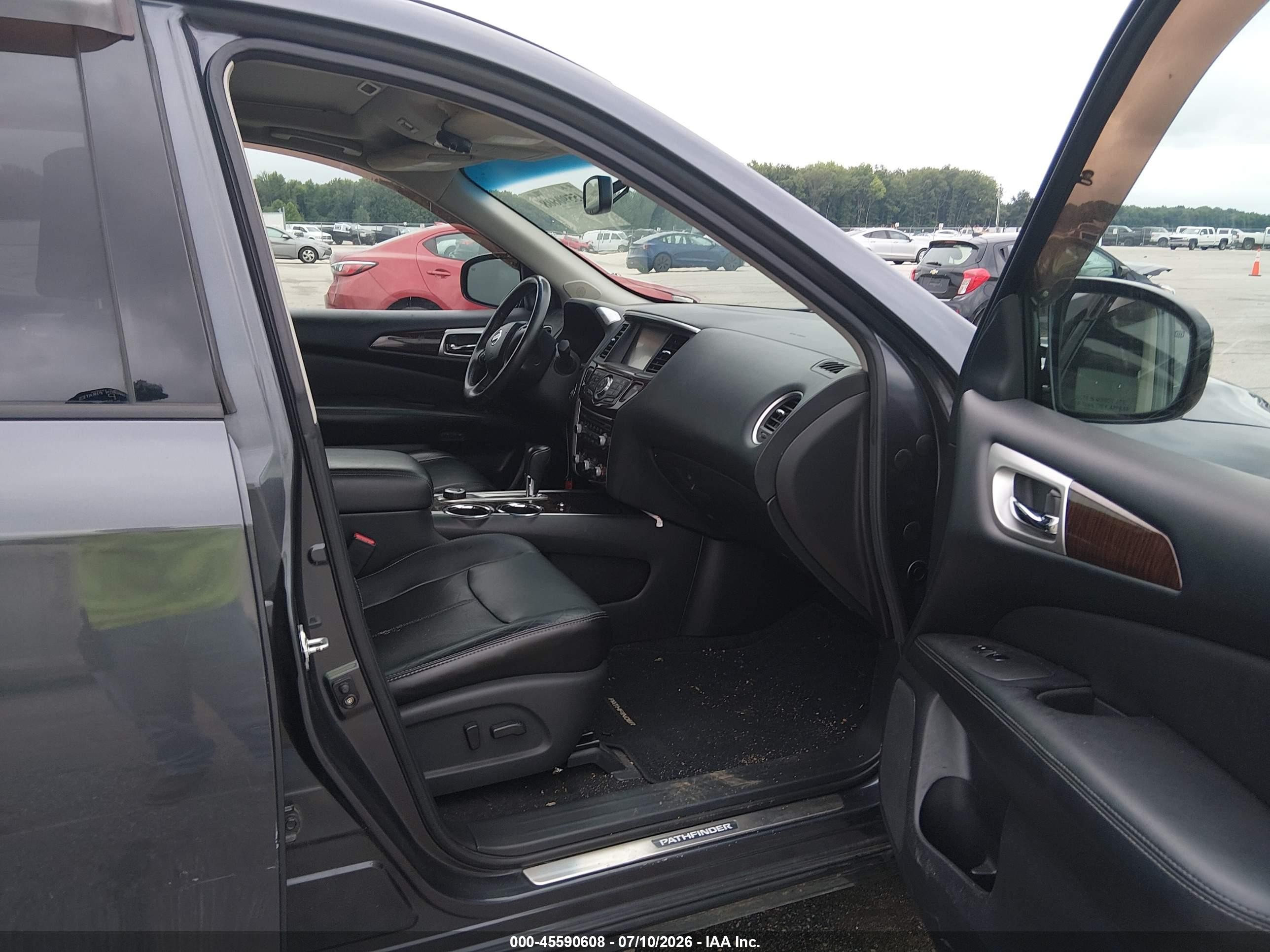 2014 Nissan Pathfinder Hybrid Platinum Серый vin: 5N1CR2MMXEC661788