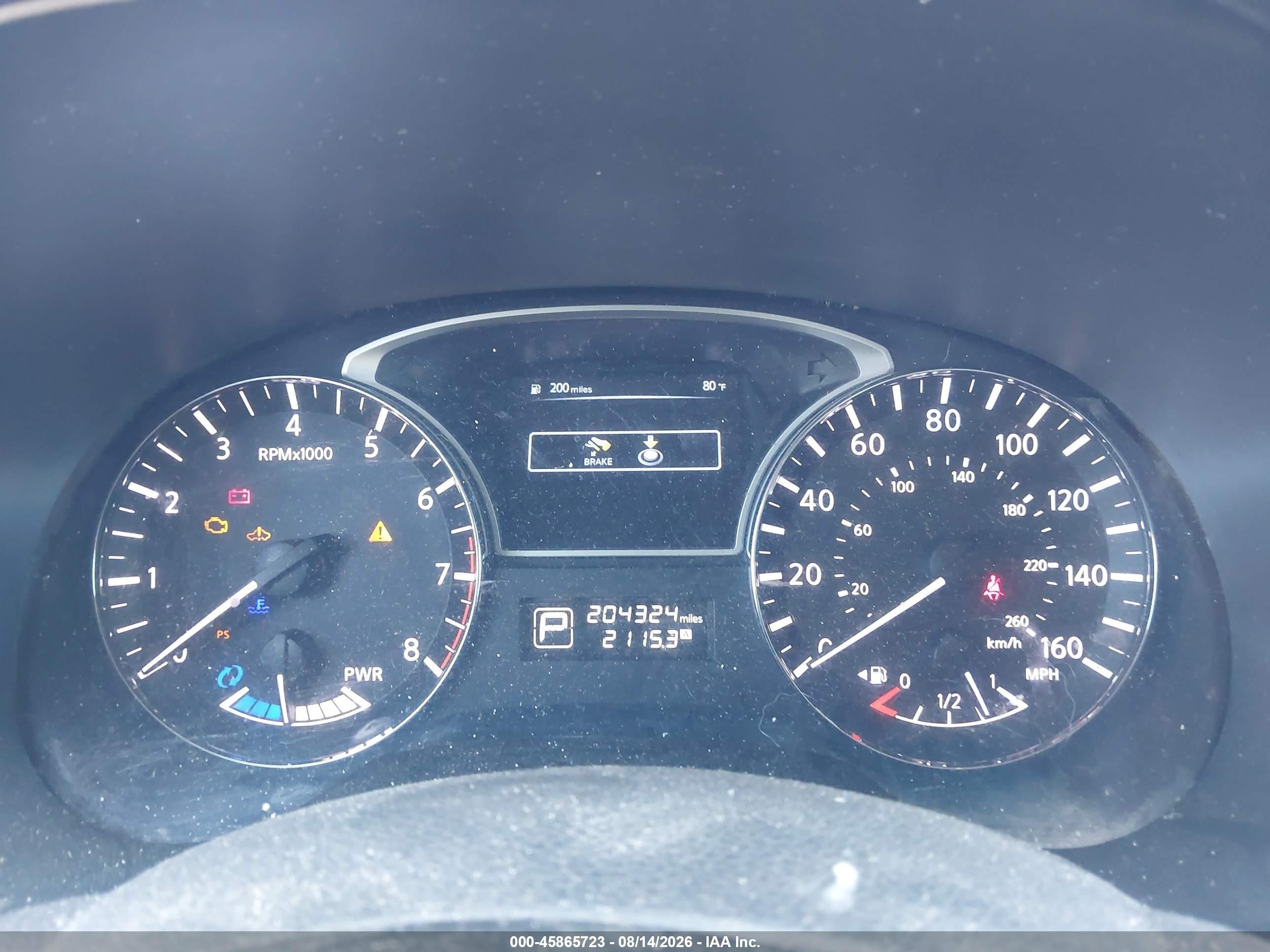2014 Nissan Pathfinder Hybrid Sl Red vin: 5N1CR2MN3EC649751