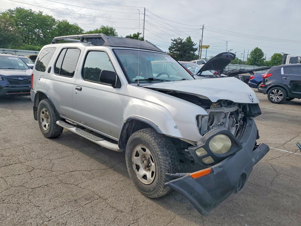 2003 Nissan Xterra Xe Серый vin: 5N1DD28T03C653796