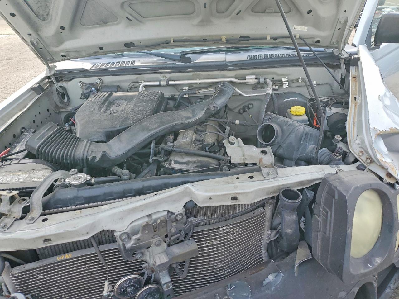 2003 Nissan Xterra Xe Серый vin: 5N1DD28T03C653796