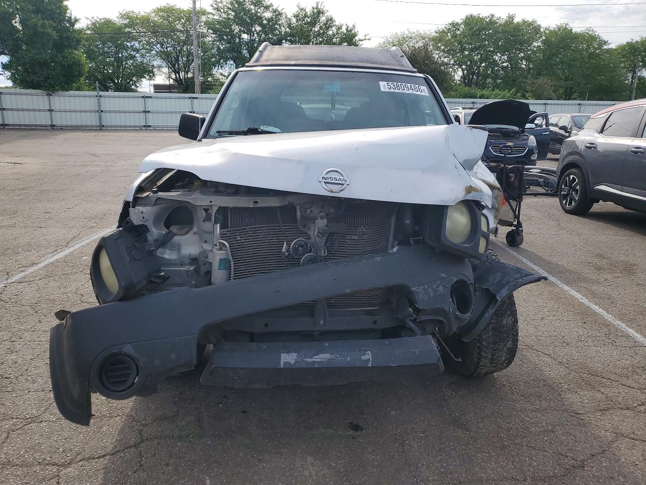 2003 Nissan Xterra Xe Серый vin: 5N1DD28T03C653796