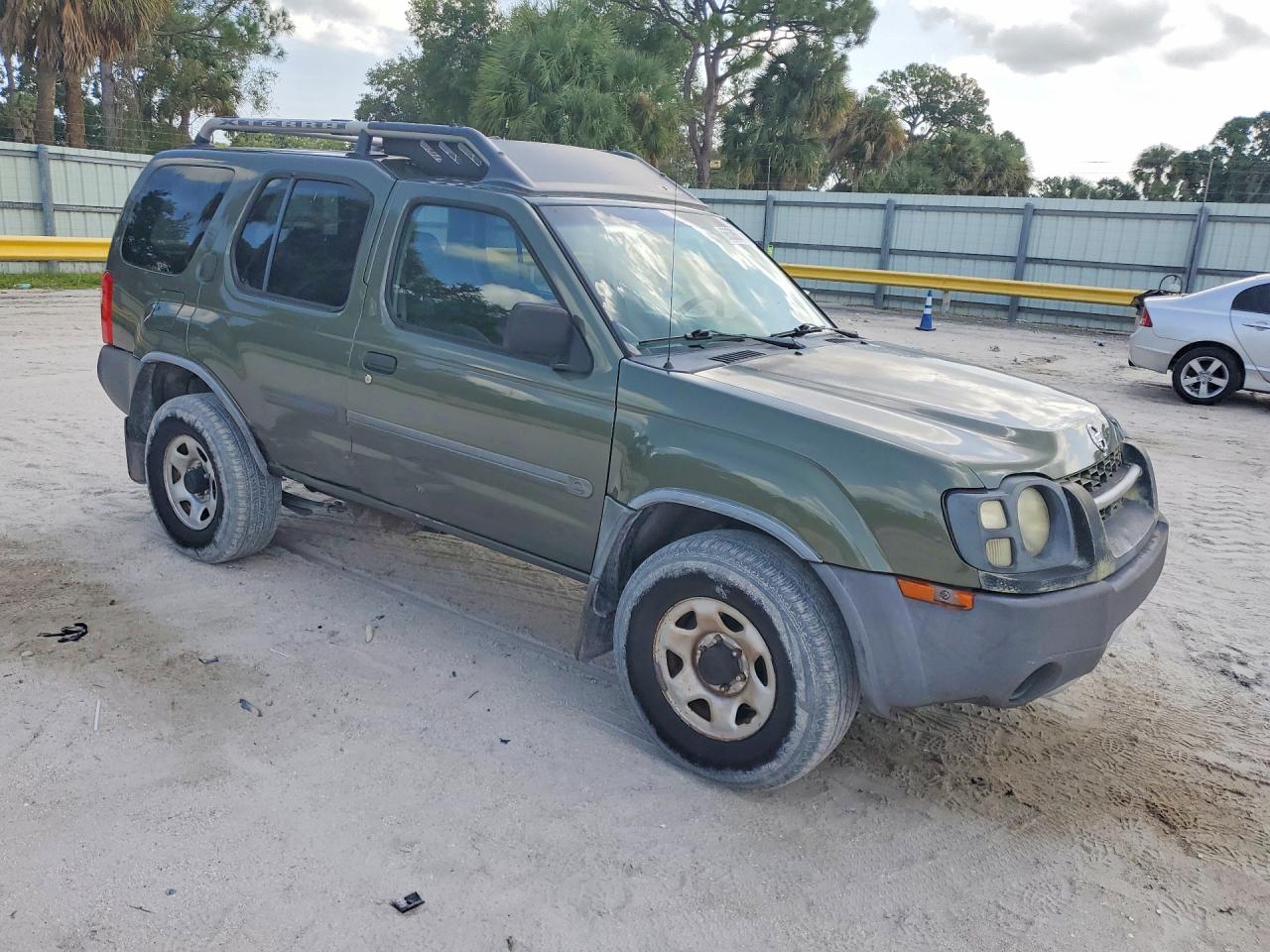 2004 Nissan Xterra Xe Green vin: 5N1DD28T34C601533
