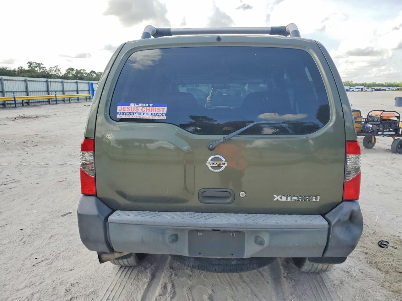 2004 Nissan Xterra Xe Green vin: 5N1DD28T34C601533