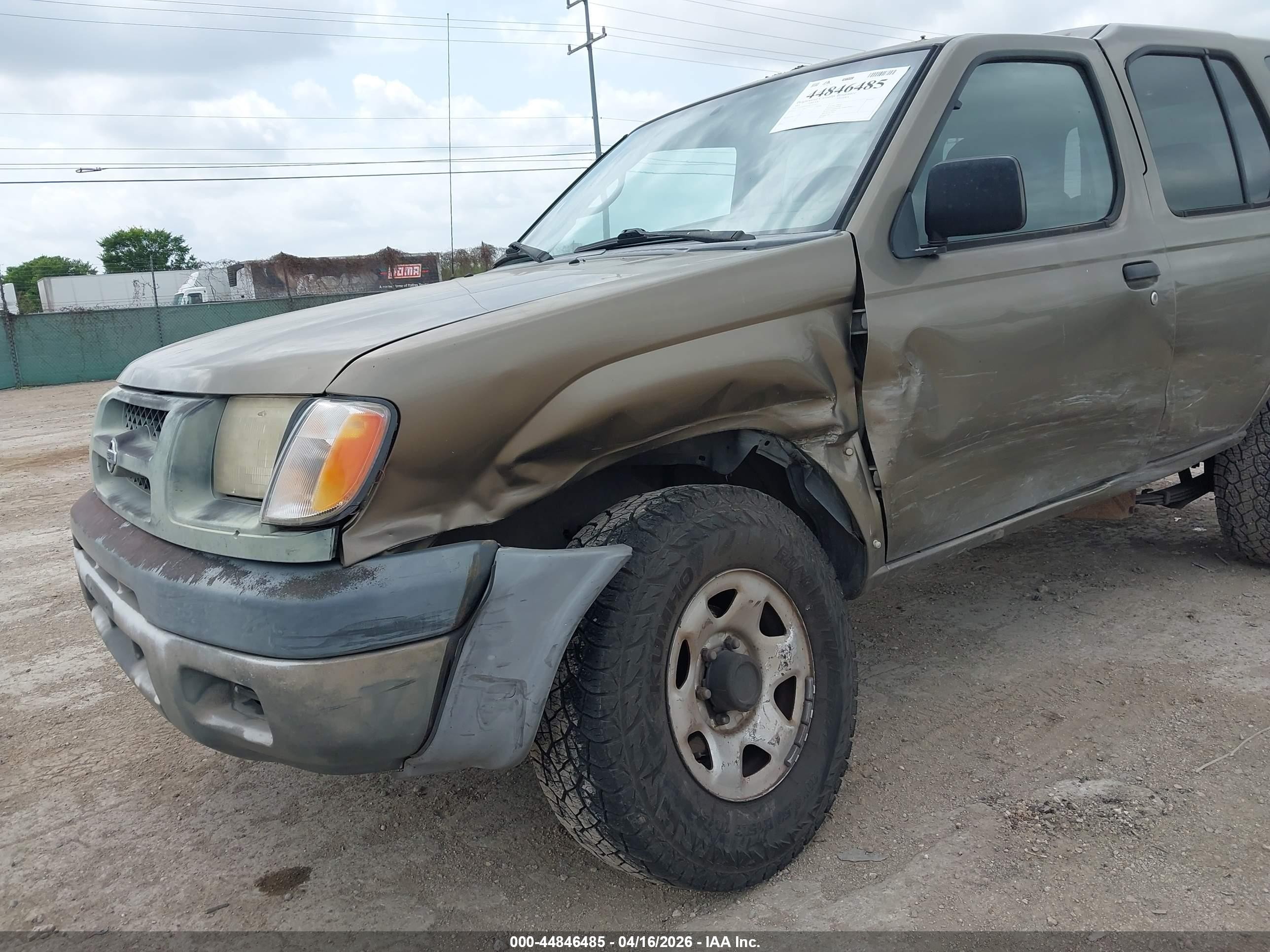 2001 Nissan Xterra Xe Бежевый vin: 5N1DD28T41C547221