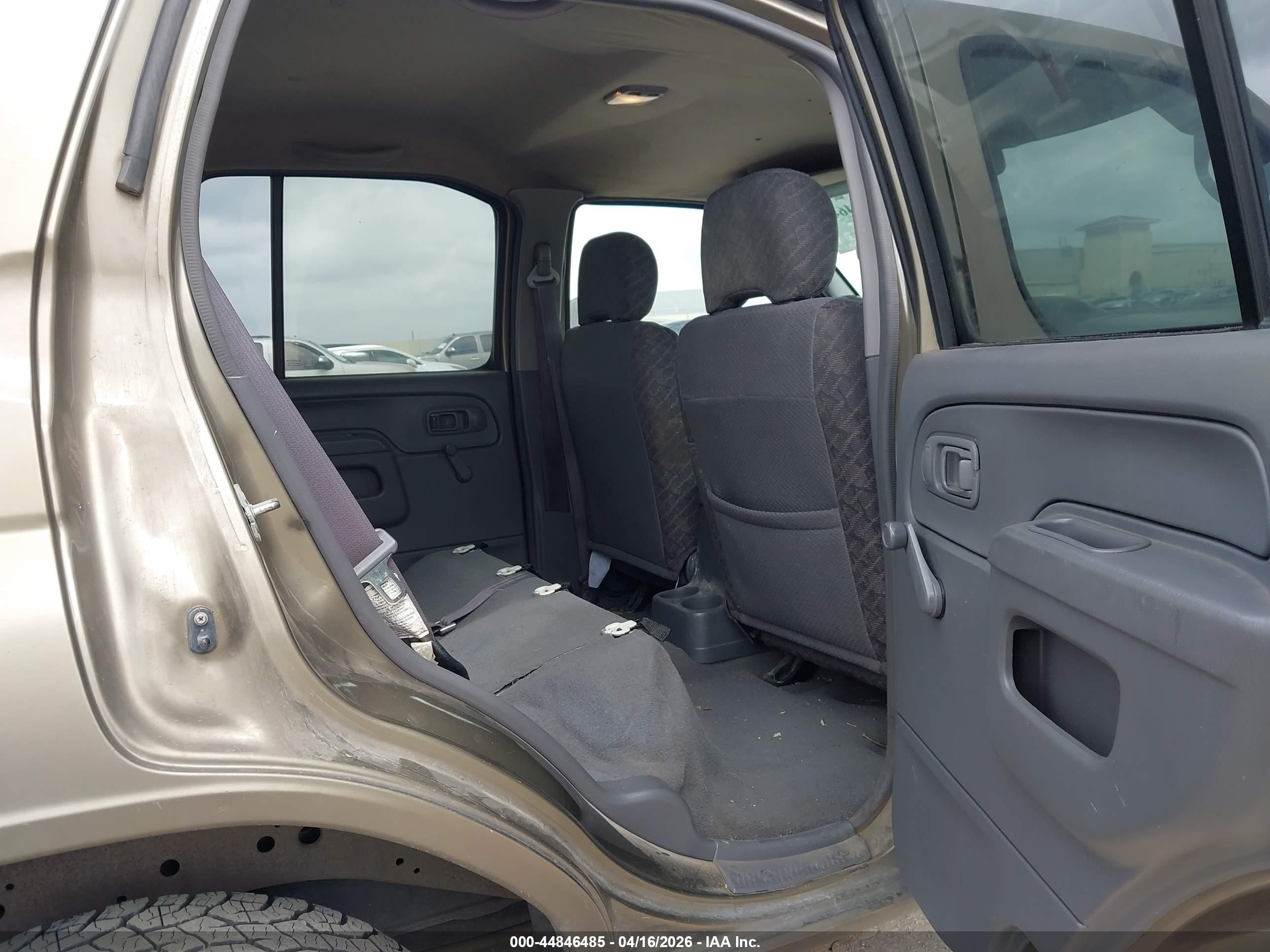2001 Nissan Xterra Xe Бежевый vin: 5N1DD28T41C547221