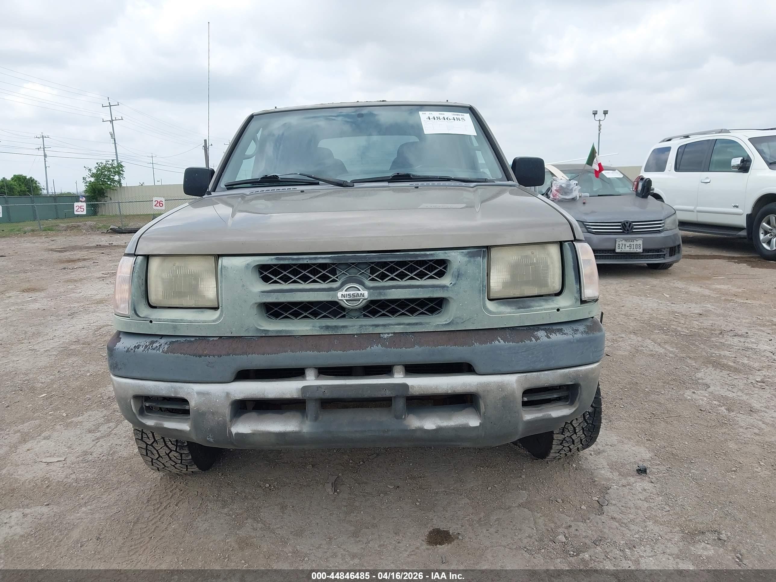 2001 Nissan Xterra Xe Бежевый vin: 5N1DD28T41C547221