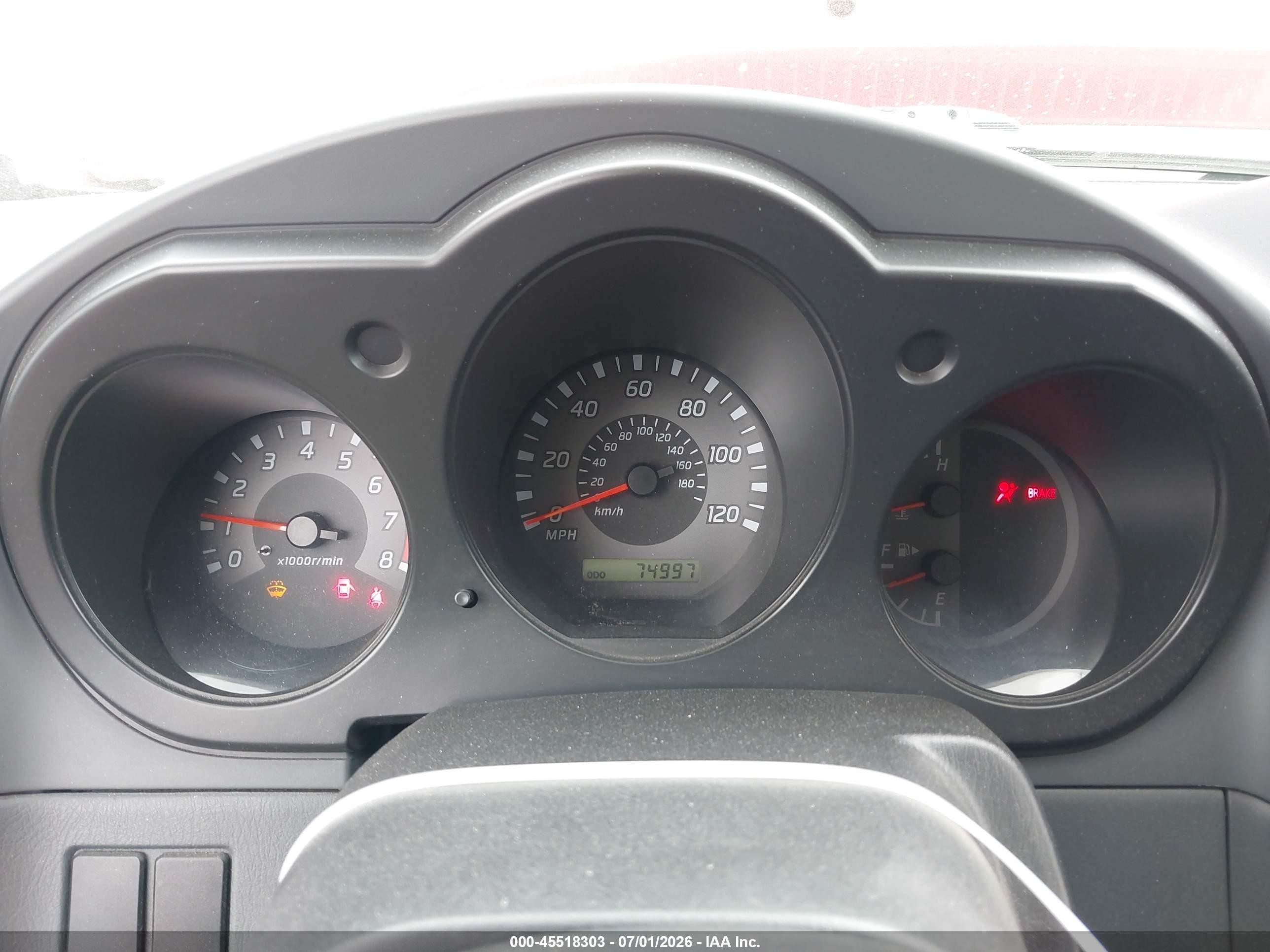 2002 Nissan Xterra Xe Red vin: 5N1DD28T82C584418