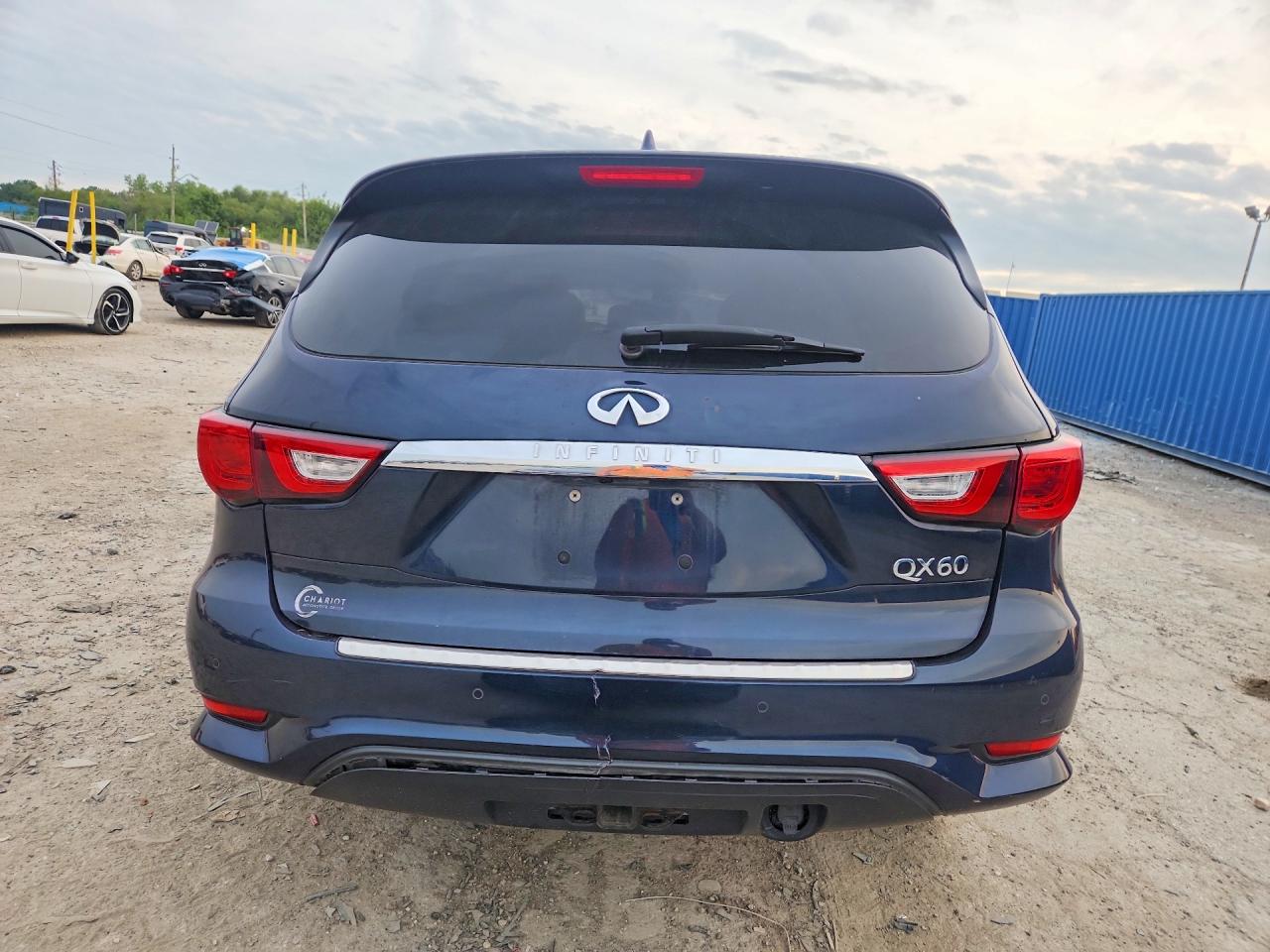 2017 Infiniti Qx60 Base Black vin: 5N1DL0MM0HC510053