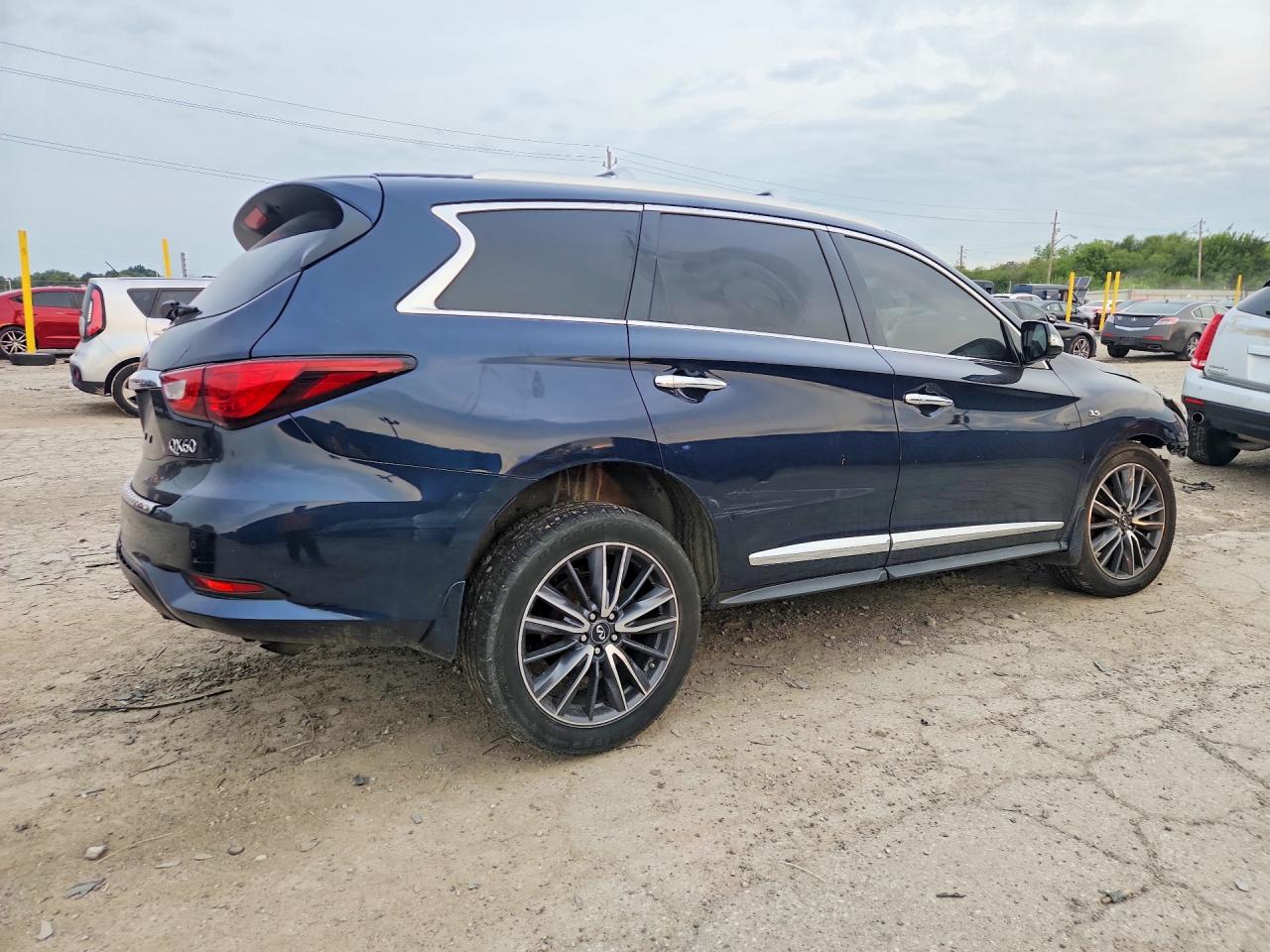 2017 Infiniti Qx60 Base Black vin: 5N1DL0MM0HC510053