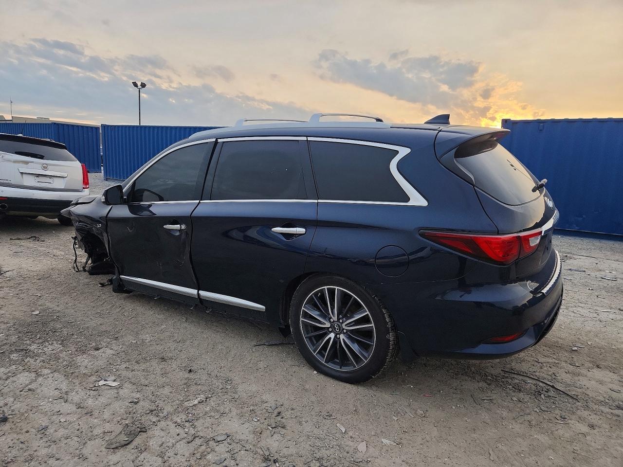2017 Infiniti Qx60 Base Black vin: 5N1DL0MM0HC510053