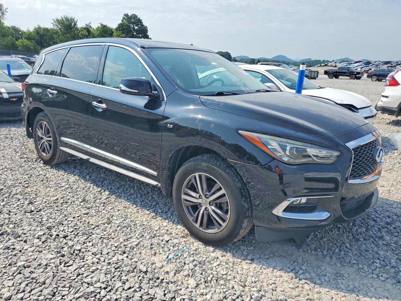 2017 Infiniti Qx60 Base Black vin: 5N1DL0MM0HC558331