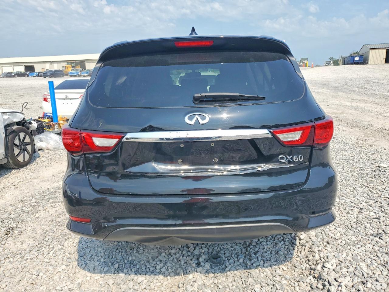 2017 Infiniti Qx60 Base Black vin: 5N1DL0MM0HC558331