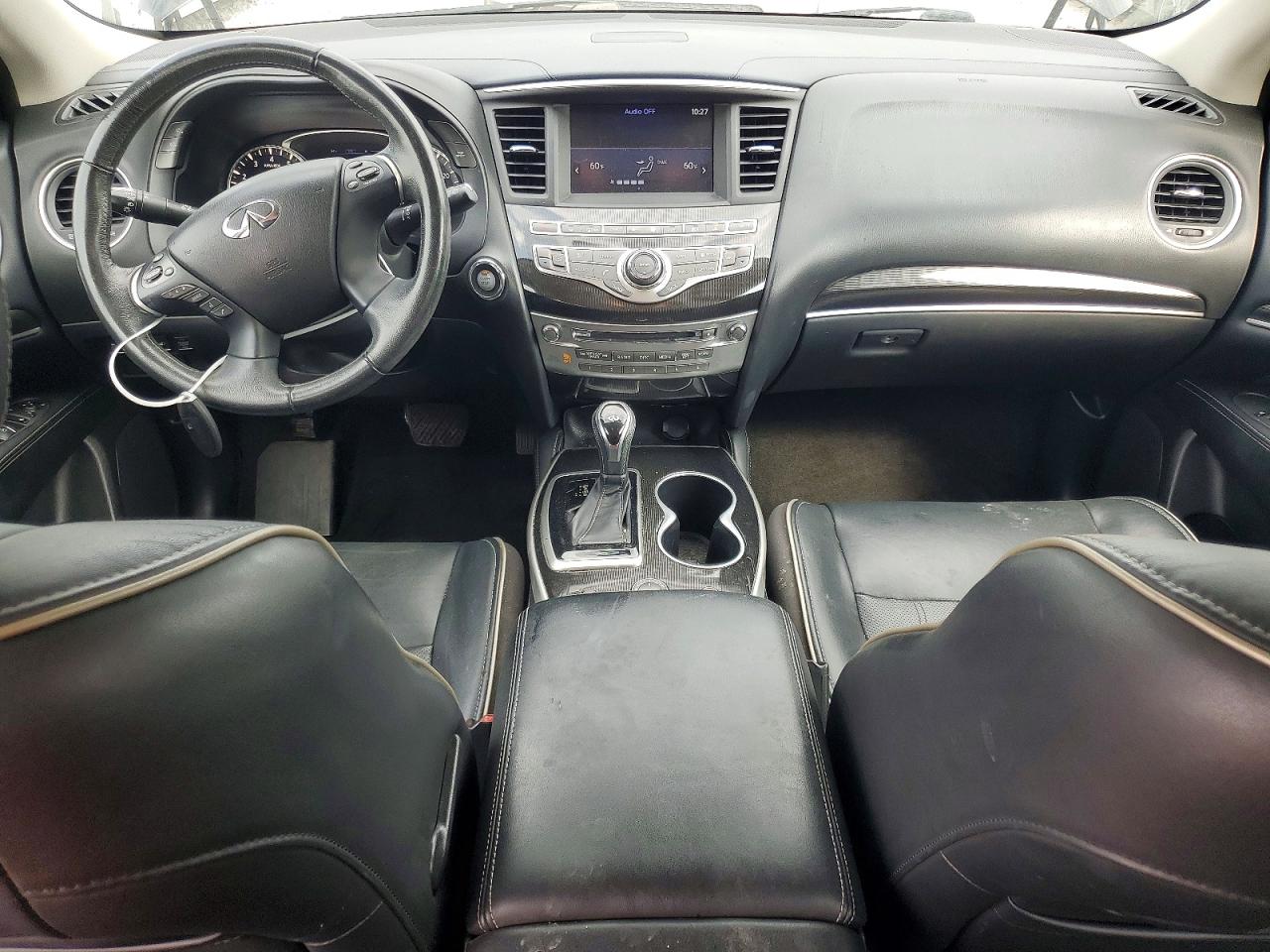 2017 Infiniti Qx60 Base Black vin: 5N1DL0MM0HC558331