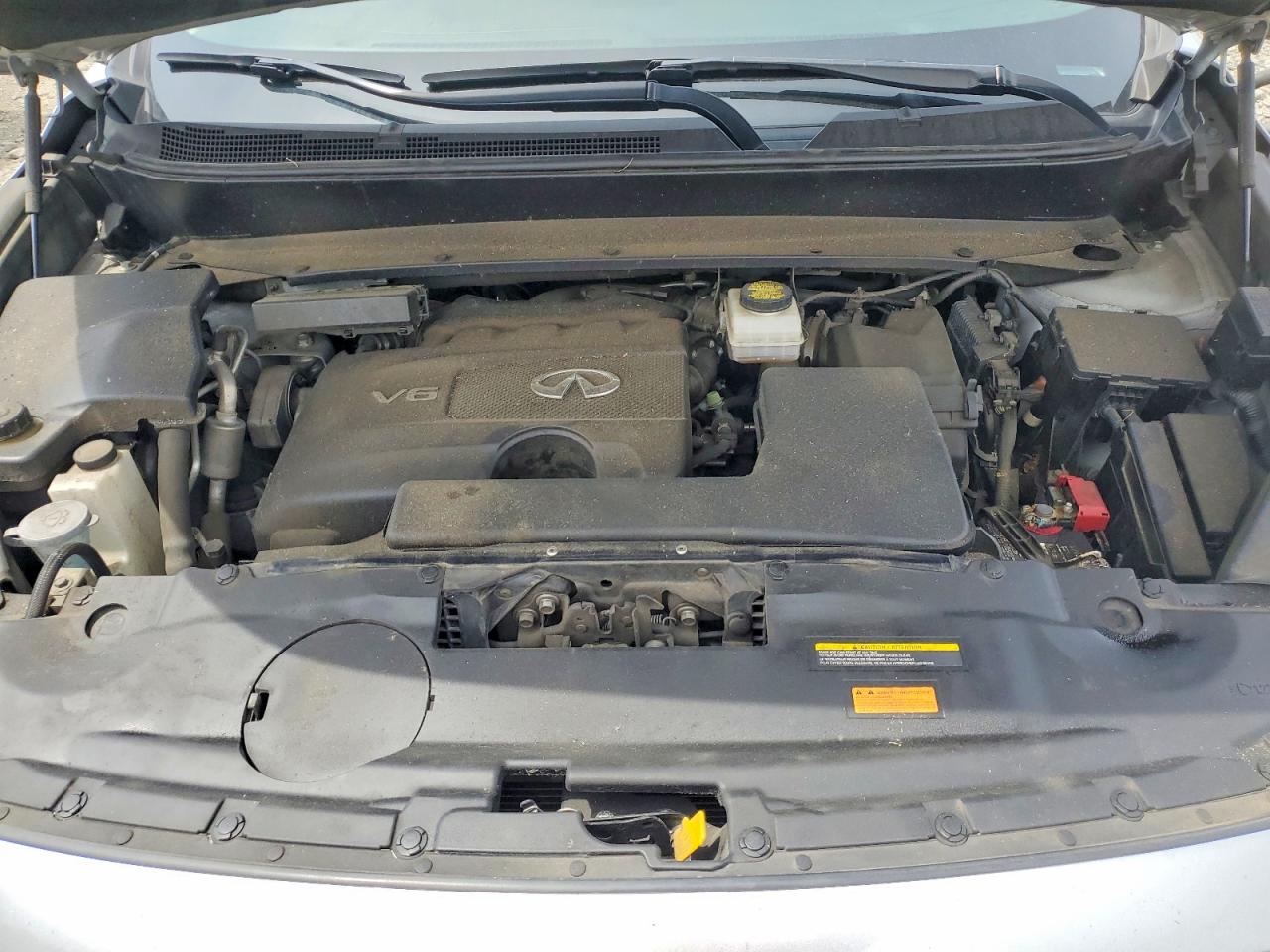 2018 Infiniti Qx60 Base Silver vin: 5N1DL0MM0JC512505