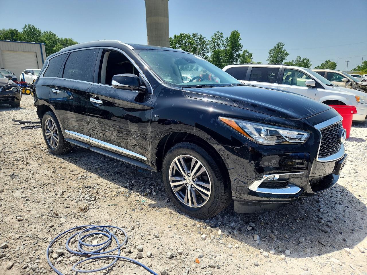 2019 Infiniti Qx60 Luxe Black vin: 5N1DL0MM0KC548700