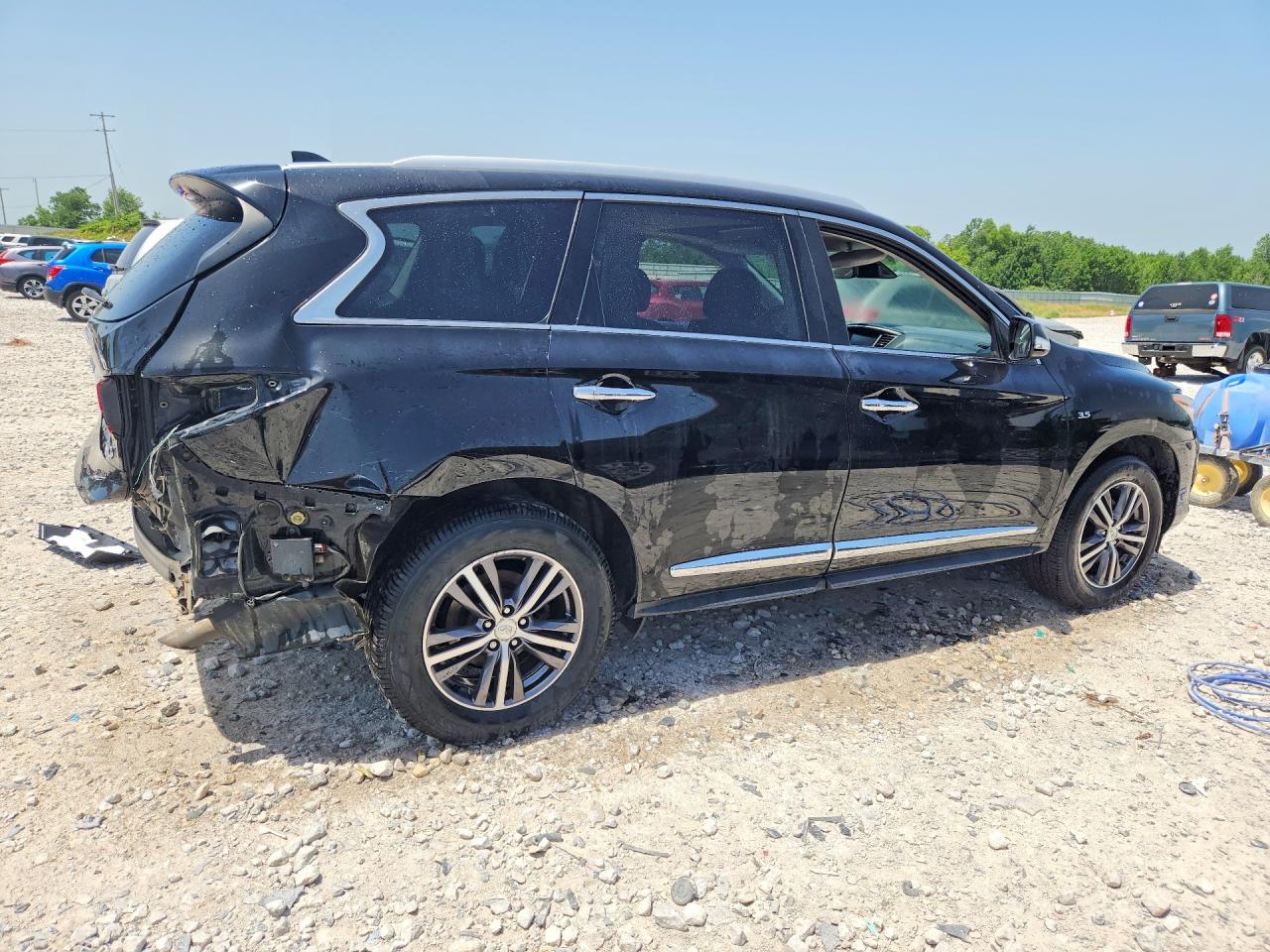 2019 Infiniti Qx60 Luxe Black vin: 5N1DL0MM0KC548700