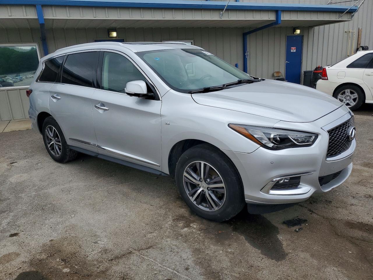 2017 Infiniti Qx60 Base Silver vin: 5N1DL0MM1HC505346